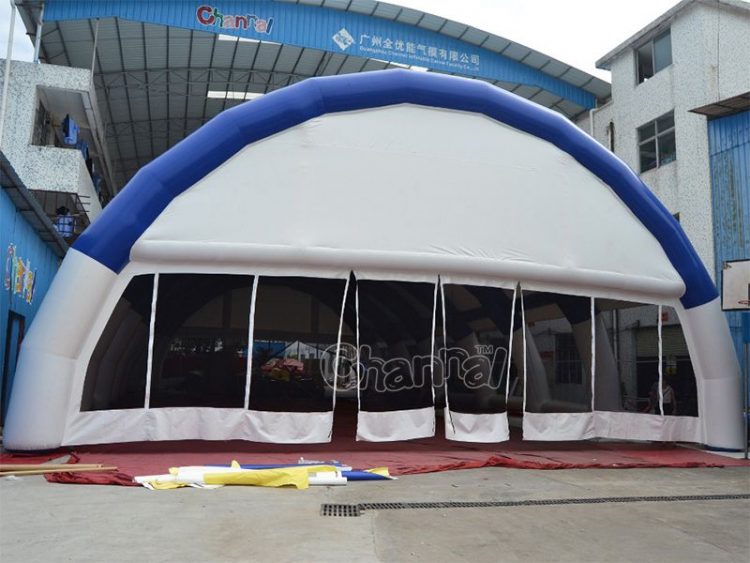 giant inflatable tent with windows