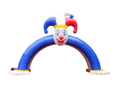 inflatable clown arch