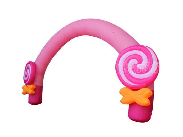 lollipop inflatable archway