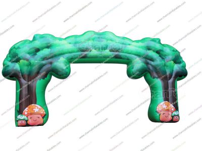 forest theme inflatable arch