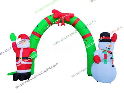 inflatable christmas arch
