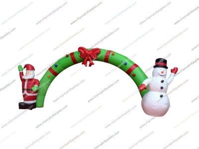 inflatable christmas arch