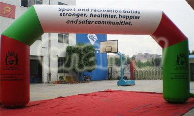 inflatable sports advertising arch