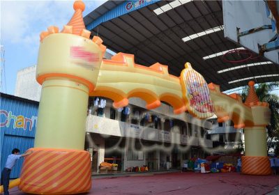 inflatable castle arch