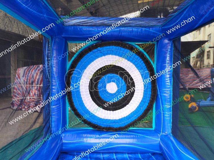 snow throw dart board