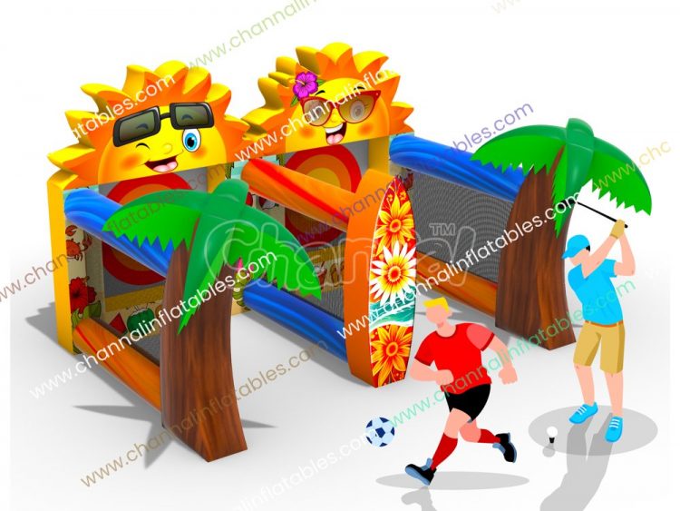 sunny beach inflatable dart board
