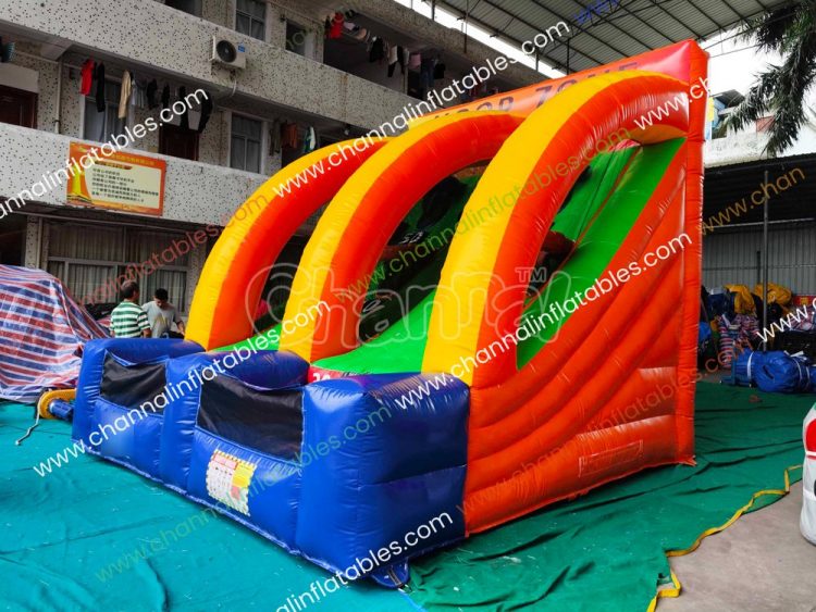 basketball hoop zone inflatable game