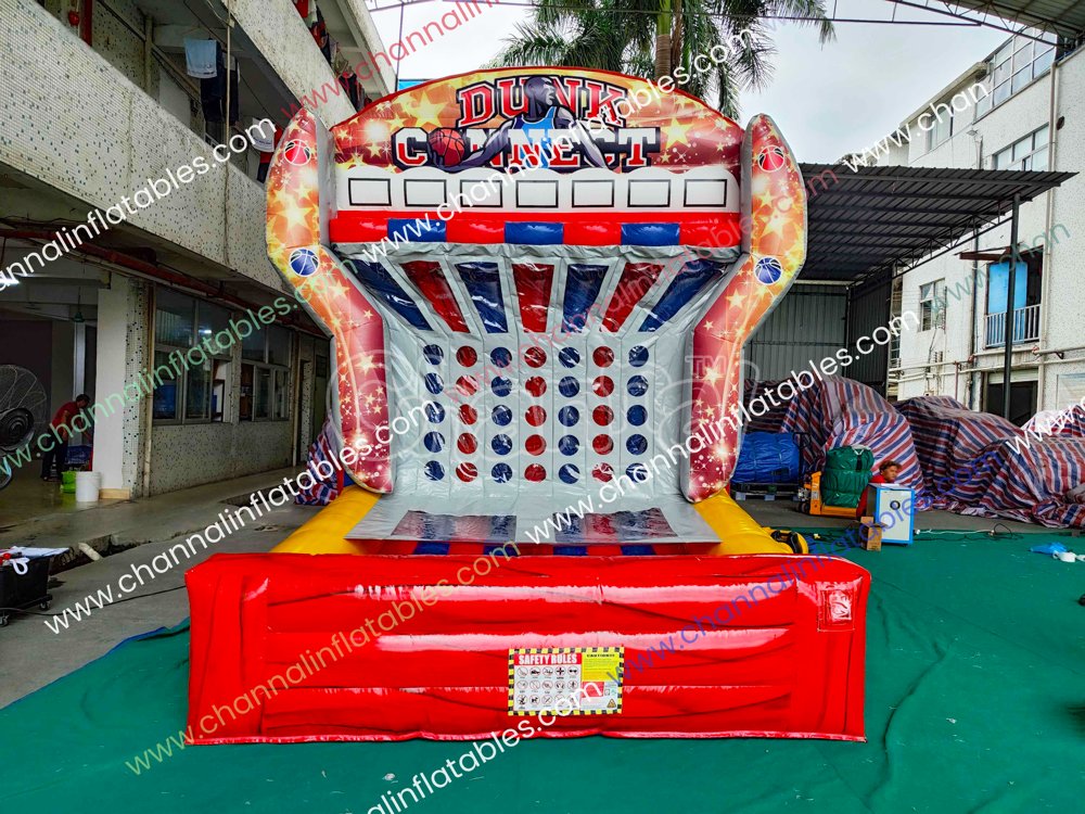 Inflatable Basketball Connect Four - Channal Inflatables