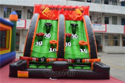 inflatable shoot basketball game