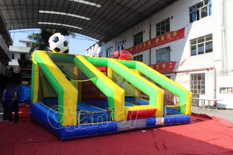 3vs3 football / soccer airpitch by inflatable24.com and Laufball -  Inflatable24.com