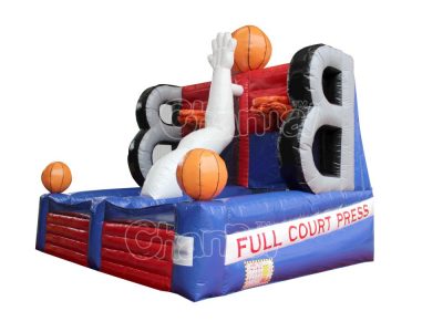 full court press inflatable basketball game