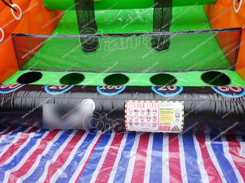 Basketball Shoe Inflatable Basketball Game Channal Inflatables