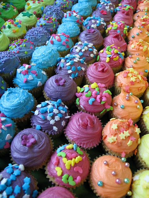 rainbow cupcake made by ken