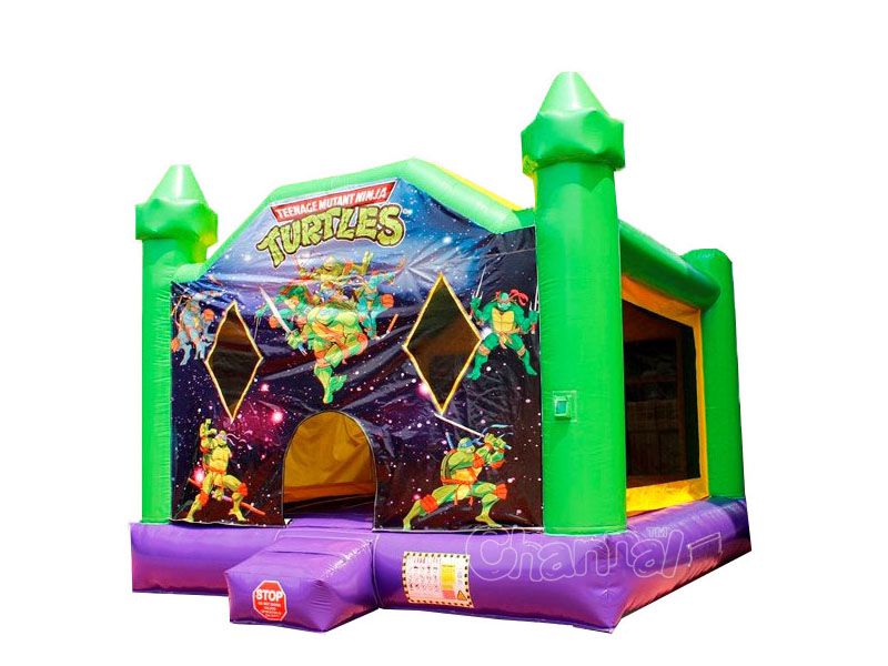 Ninja Turtle Bounce House For Sale Channal Inflatables