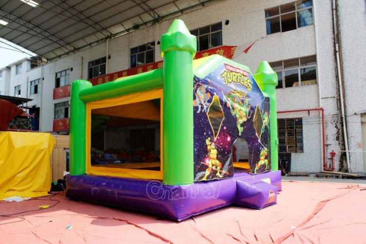 teenage mutant ninja turtle bounce house