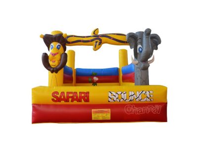 safari theme inflatable bouncer