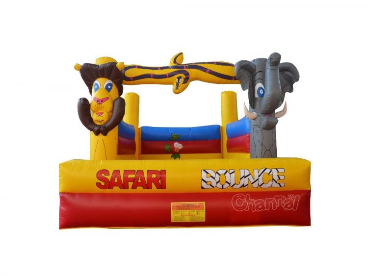 safari theme inflatable bouncer