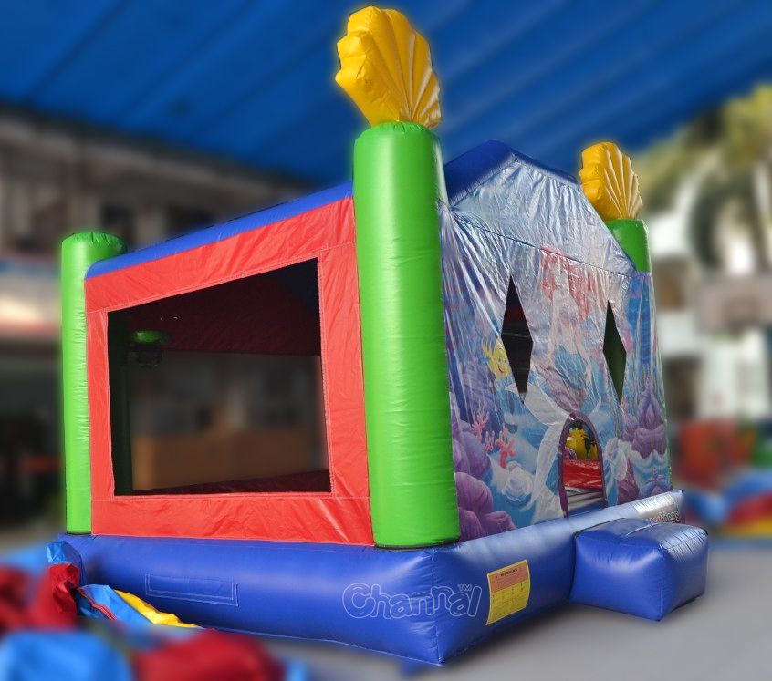 Little Mermaid Bounce House Channal Inflatables