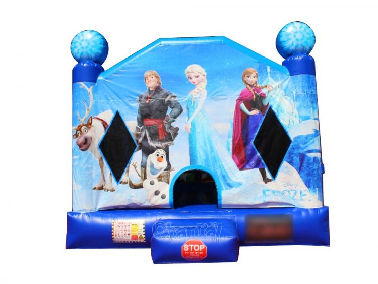 frozen inflatable bounce house for kids