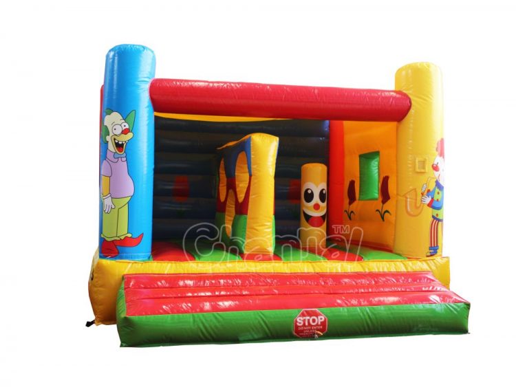 Krusty the Clown Simpsons inflatable bouncer for kids