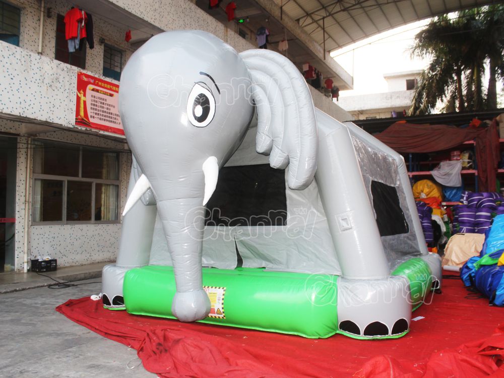 lifelike elephant inflatable