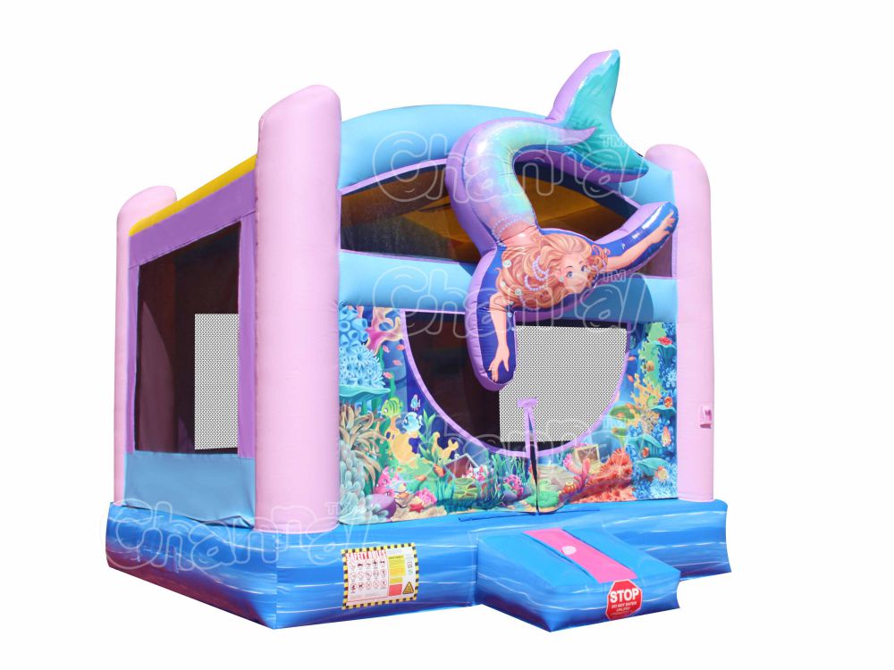 Mermaid Bounce House Channal Inflatables