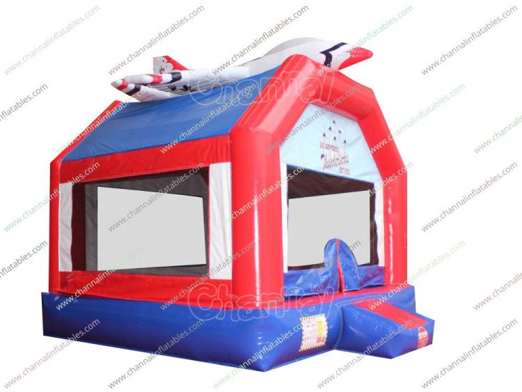 air force thunderbirds bounce house