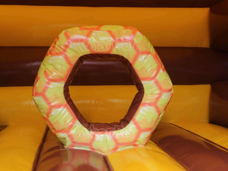 hexagonal honeycomb inflatable hole obstacle
