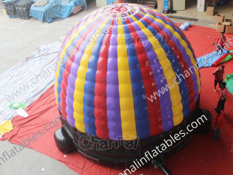 inflatable disco dome bouncy house