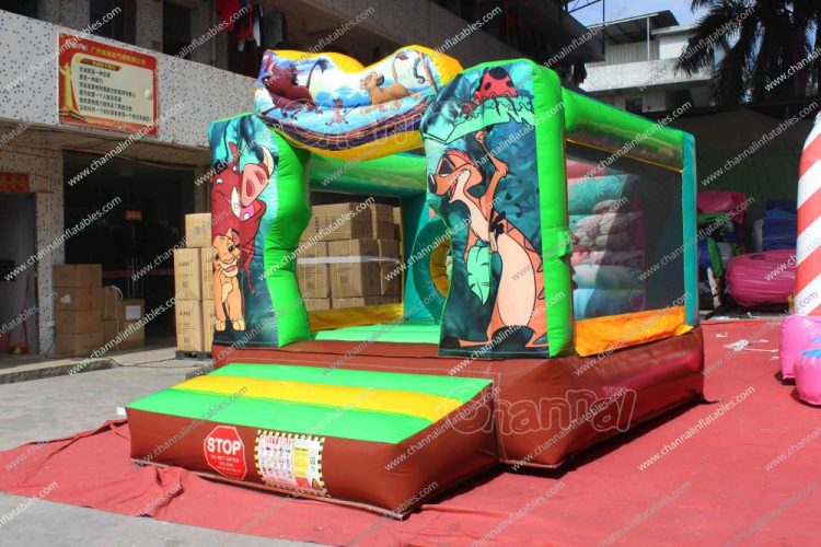 lion king inflatable jump house for toddlers