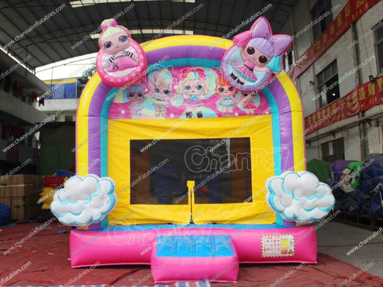 L.O.L surprise doll moon bounce