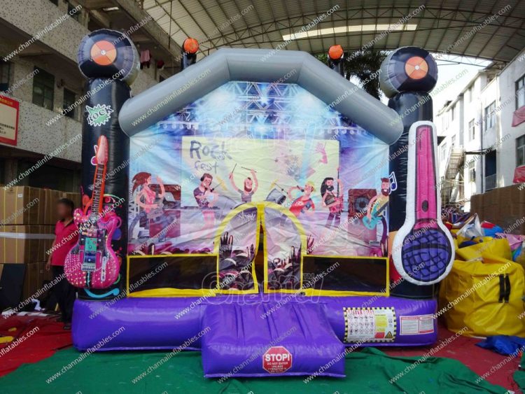 live concert inflatable moonwalk