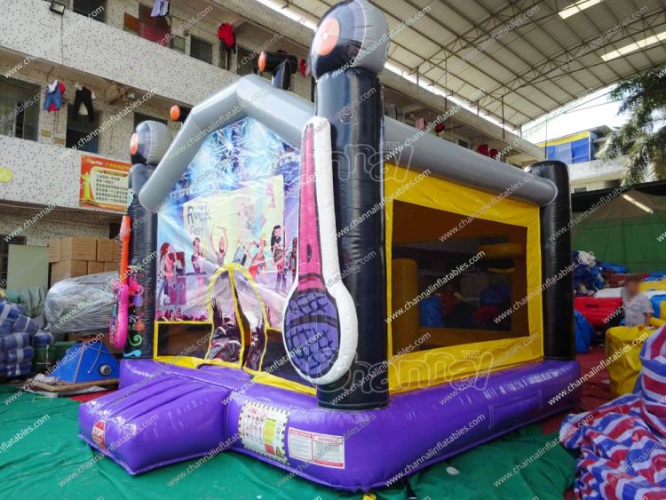 live rock gig inflatable bouncer