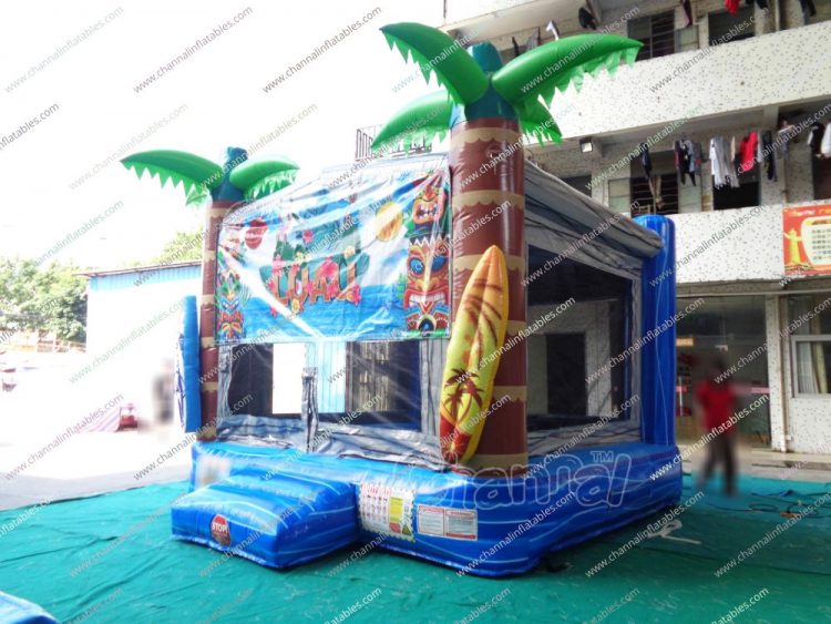 luau theme bouncy jumper for kids
