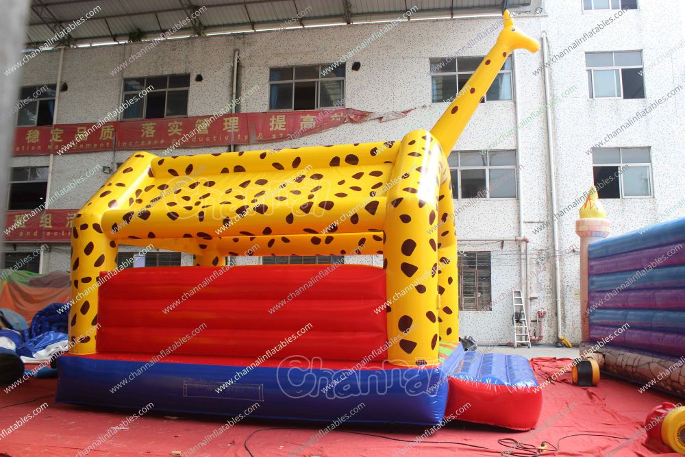 Inflatable Giraffe Bouncer Channal Inflatables