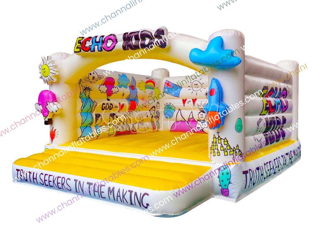 Young Truth Seeker Jumping Castle - Channal Inflatables