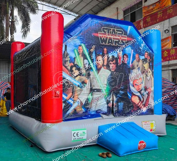 star wars inflatable jumper