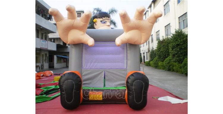 Frankenstein inflatable bounce house