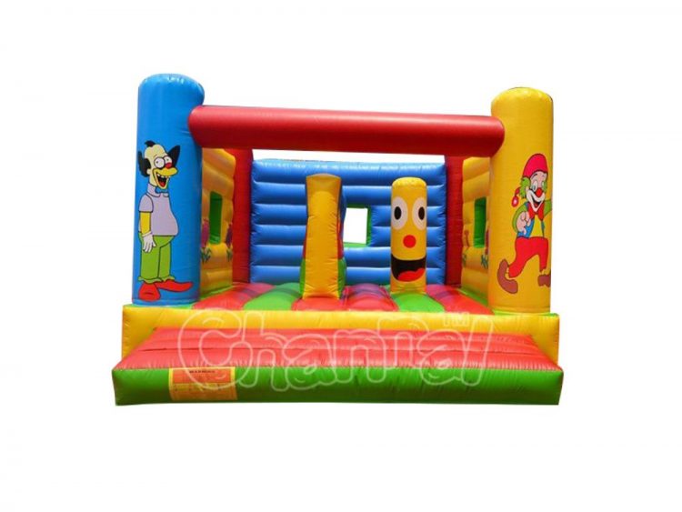 Krusty the Clown inflatable jump bouncer