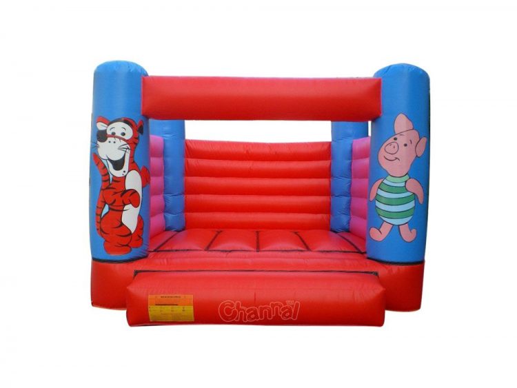 inflatable tigger and piglet bouncer