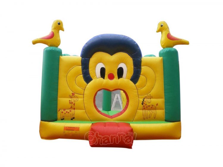 inflatable giraffe monkey bouncer