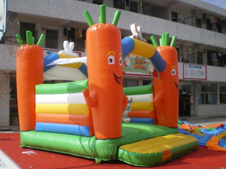 carrot inflatable bouncer