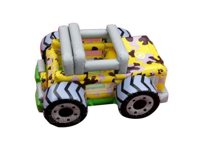 custom-made inflatable army jeep car