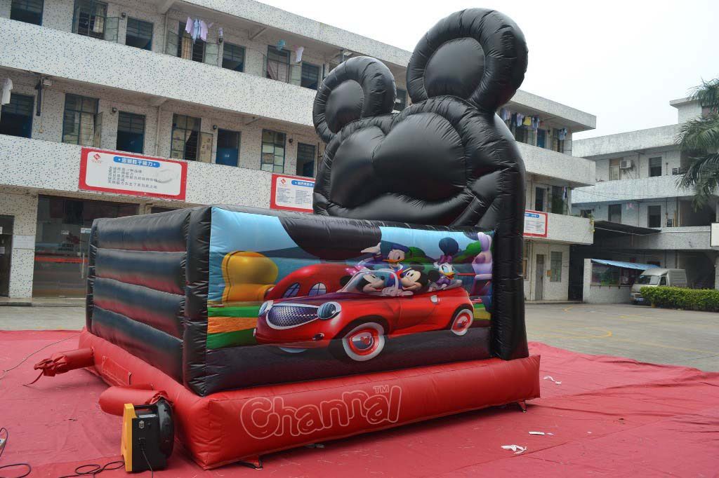 Inflatable Mickey Mouse Bouncer Channal Inflatables