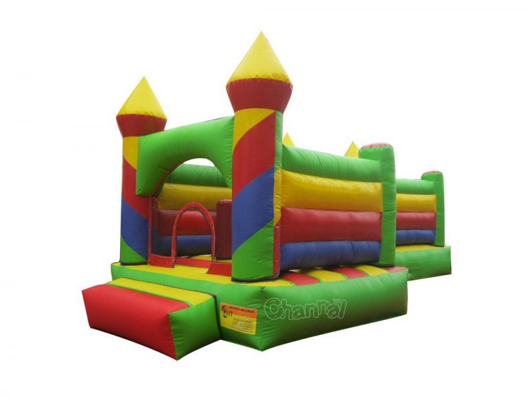 inflatable colorful castle bouncer