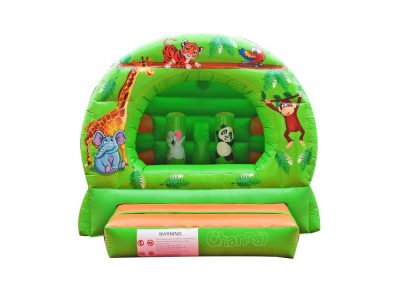 jungle animal inflatable bouncer