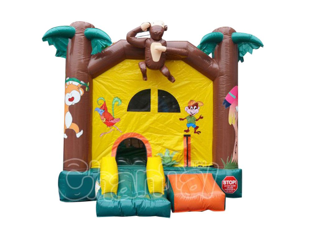 Inflatable Forest Animals Bouncer Channal Inflatables