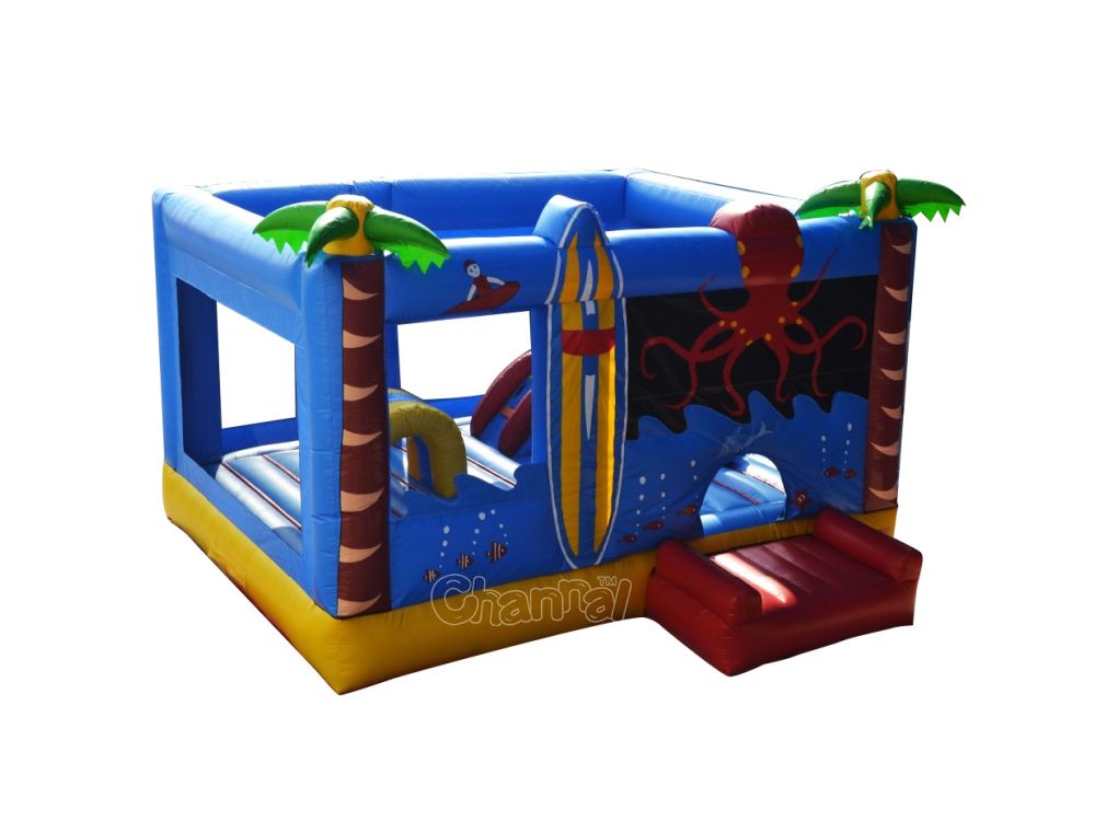 Octopus Theme Inflatable Bouncer Channal Inflatables