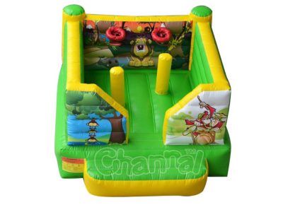inflatable african animals theme bouncer