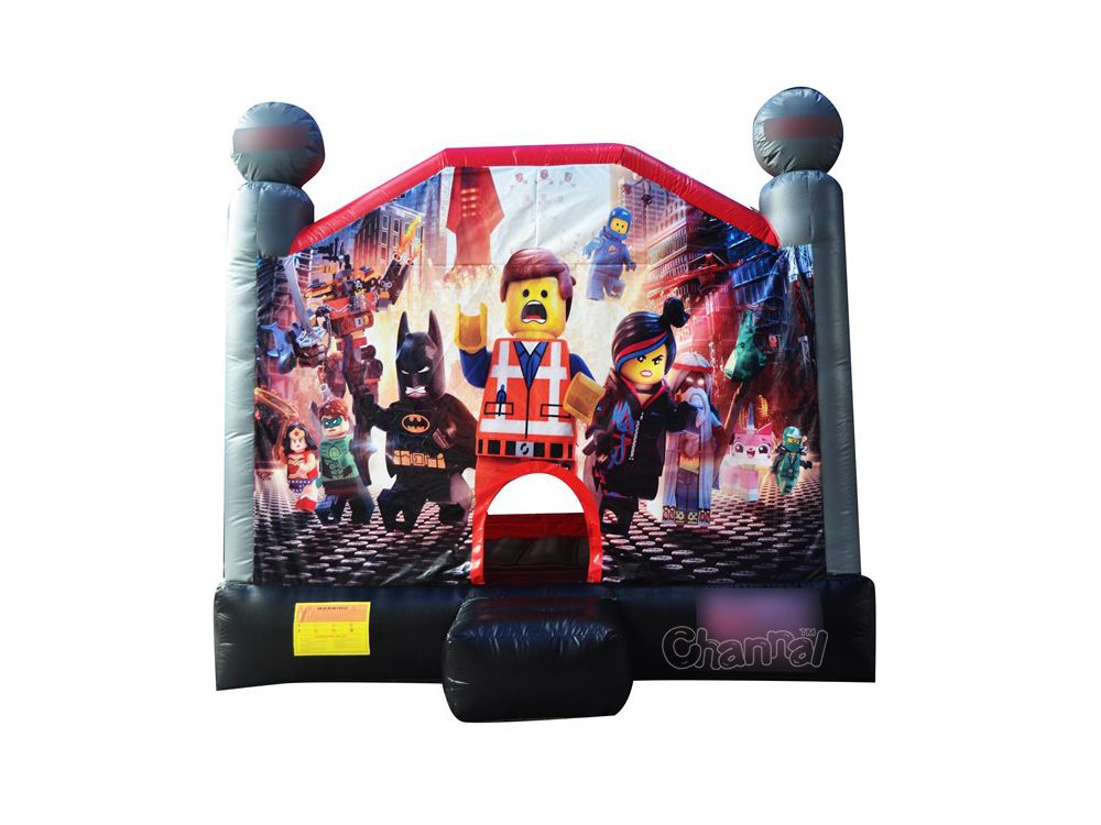 LEGO Movie Themed Bounce House Channal Inflatables